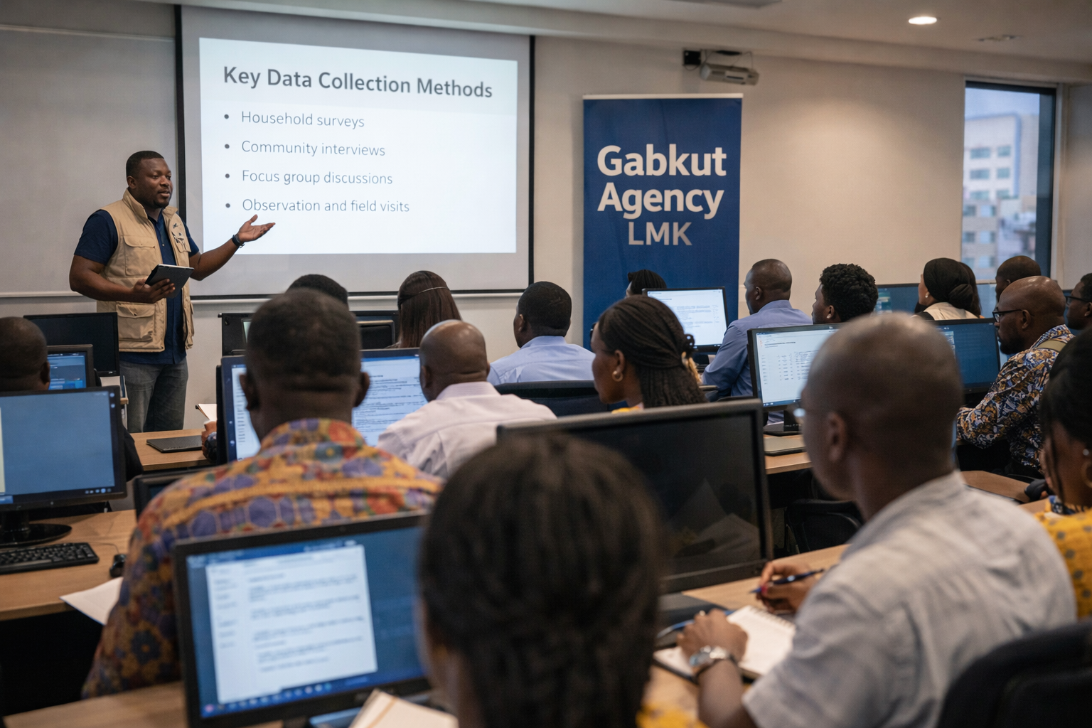 Formation des enquêteurs en salle