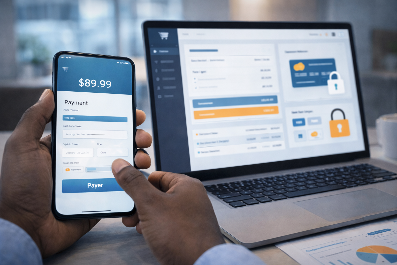 Paiements en ligne sécurisés